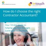 Choosing a Contractor Accountant