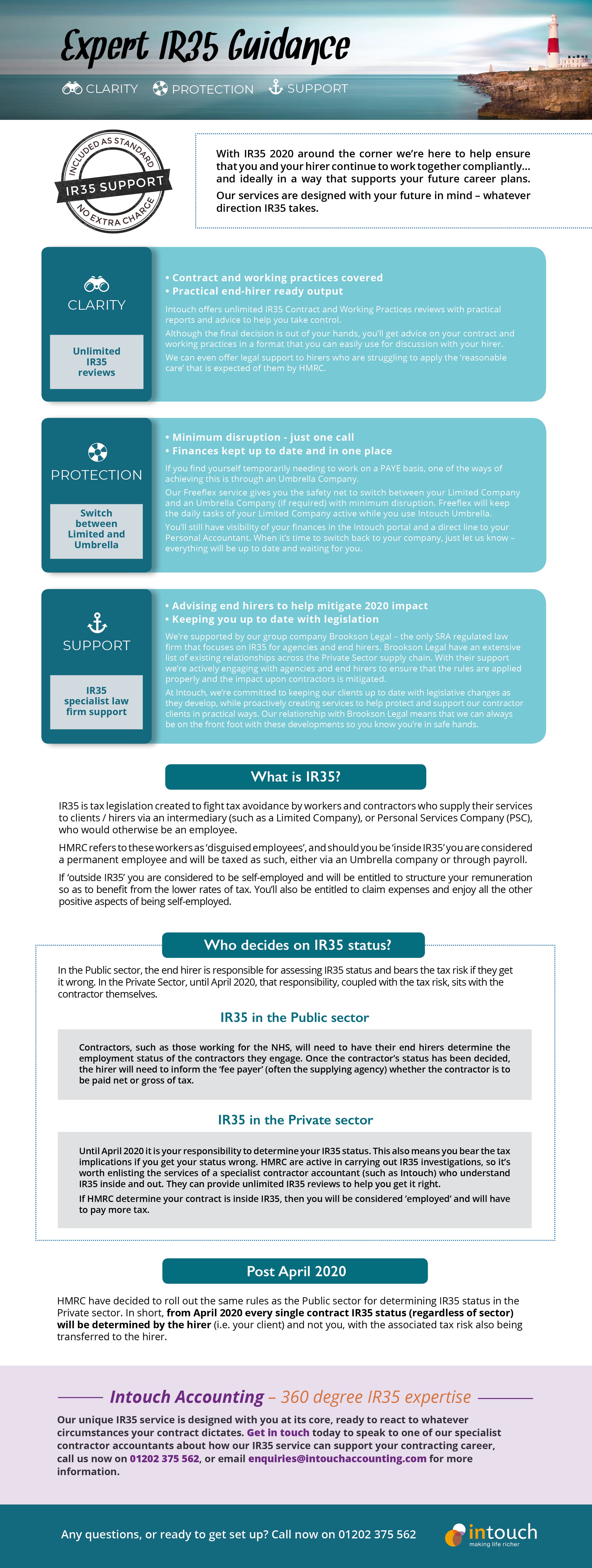 IR35 summary of services